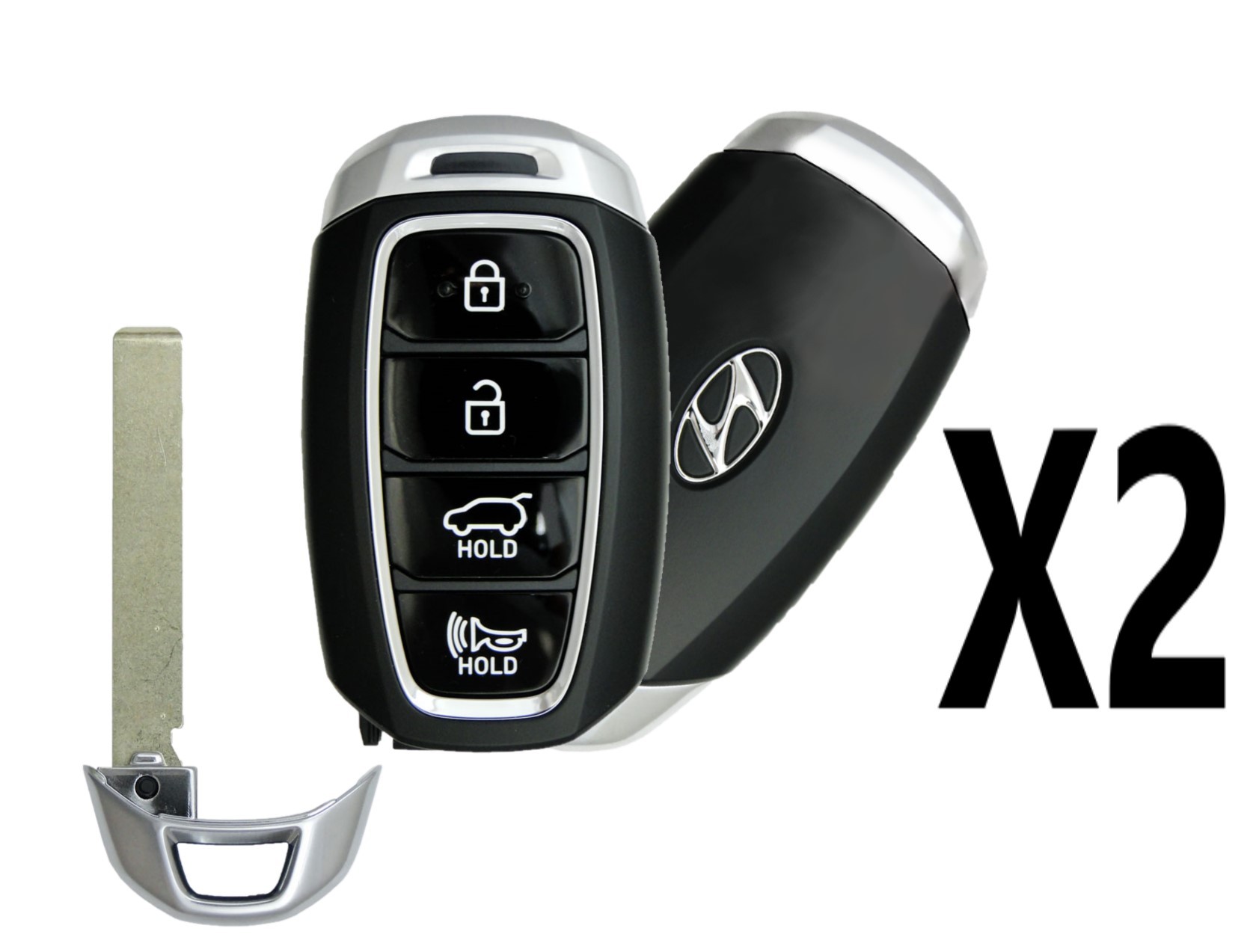 (2 PACK) 2018-2020 HUNDAI ELANTRA GT MODEL SMART KEY HATCH 4B HATCH PN 95440-G3000