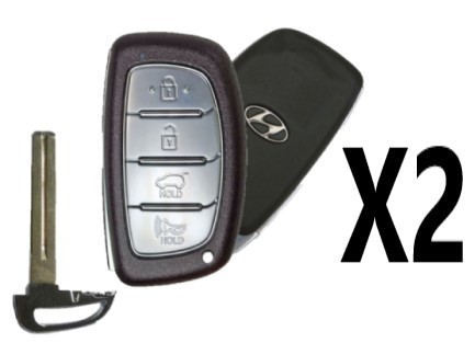 (2 PACK) 2018-2021 HYUNDAI TUCSON SMART KEY 4B HATCH PN 95440-D3510