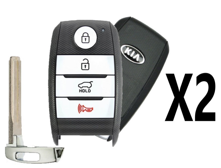 (2 PACK) 2014-2017 KIA SOUL 4B SMART KEY HATCH - PN 95440-B2000 