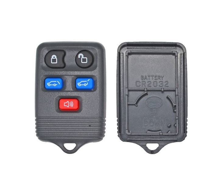 REPLACEMENT 2003-2010 FORD / LINCOLN 5B KEYLESS ENTRY REMOTE SHELL 