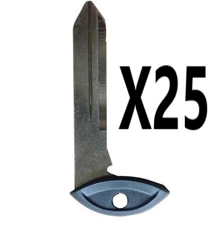 (25 PACK) CHRYSLER DODGE JEEP VOLKSWAGEN OEM FOBIK STYLE EMERGENCY KEY