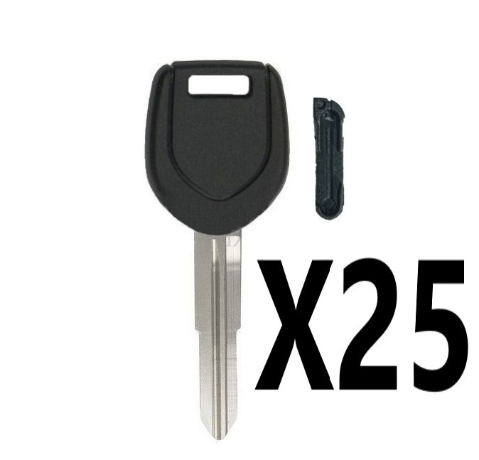 (25 PACK) REPLACEMENT KEY SHELL FOR MITSUBISHI MIT12 MIT8 MIT1