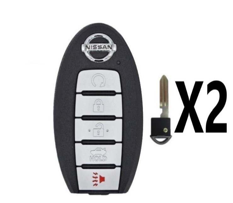 (2 PACK) 2019-2020 NISSAN ALTIMA 5B SMART KEY TRUNK / REMOTE START- PN 285E3-6CA6A