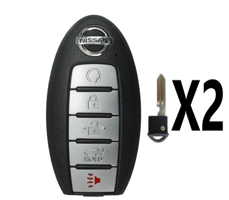 (2 PACK) 2019-2020 NISSAN ROGUE 5 BUTTON SMART KEY PN 285E3-6RR7A