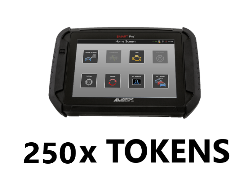 ADVANCED DIAGNOSTICS - 250 TOKENS FOR SMART PRO & MVP PRO