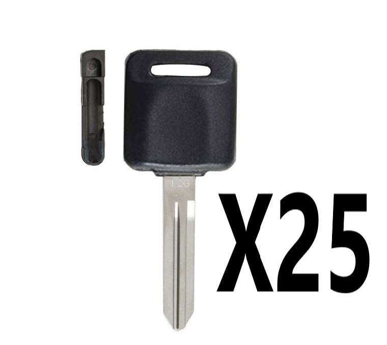 (25 PACK) DA34 KEY SHELL FOR INFINITI NISSAN NI01,NI02,NI04