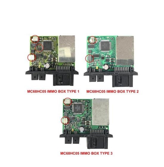 MBE - SKREEM CLICK-N-GO 3 PIECE ADAPTER SET FOR USE WITH CARPROG