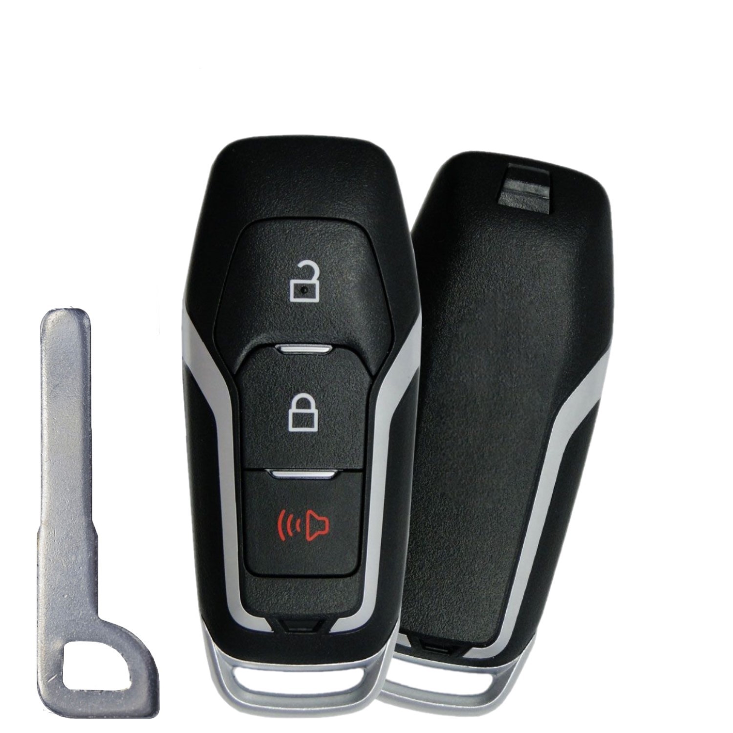 REPLACEMENT 2015-2017 FORD F-150 EXPLORER 1 WAY SMART KEY 3 BUTTON PN 164-R8111