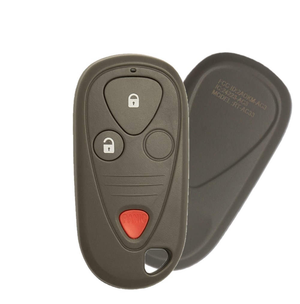 REPLACEMENT 2001-2006 ACURA MDX 3B KEYLESS ENTRY REMOTE PN 72147-S3V-A02