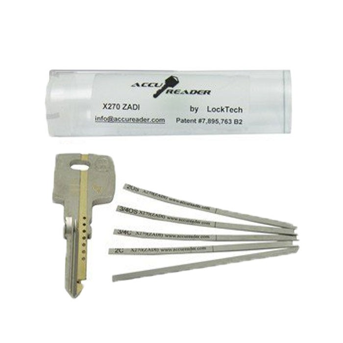 ACCUREADER X270 (ZADI) KEYWAYS