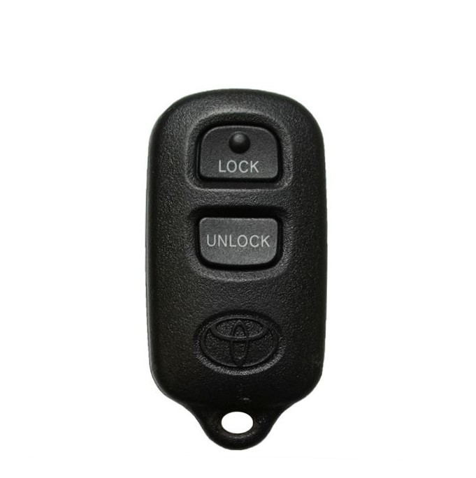 1999-2009 TOYOTA 3B KEYLESS ENTRY REMOTE PN 89742-0C020