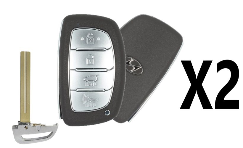 (2 PACK) 2016-2018 HYUNDAI TUCSON SMART KEY 4B HATCH PN 95440-D3100NNA