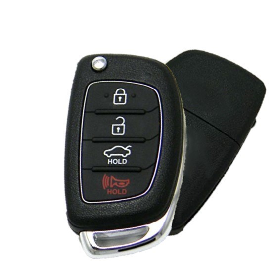 2015-2017 HYUNDAI SONATA REMOTE FLIP KEY 4B TRUNK PN 95430-C1010
