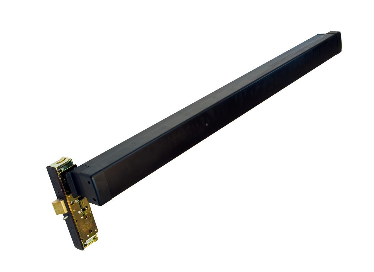 ADAMS RITE 8420-37236 SERIES NARROW STILE MORTISE EXIT DEVICE - LIFE-SAFETY - DARK BRONZE ANODIZED FACEPLATE - FLAT - 1-1/8-INCH BACKSET - RHR - 36 INCHES - 313 PUSH BAR
