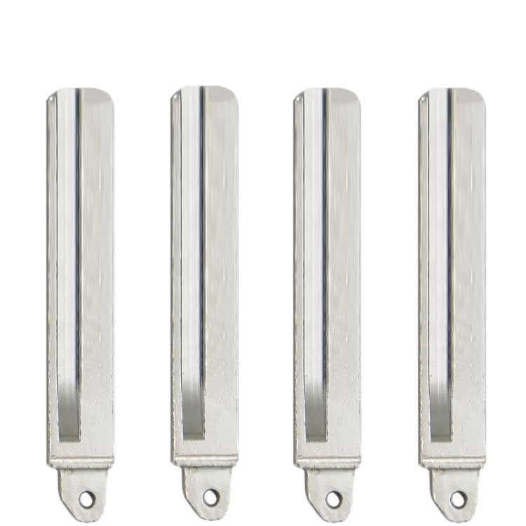 (4 PACK) FLIP KEY BLADE REPLACEMENT FOR 2017-2019 HYUNDAI SANTA FE 
