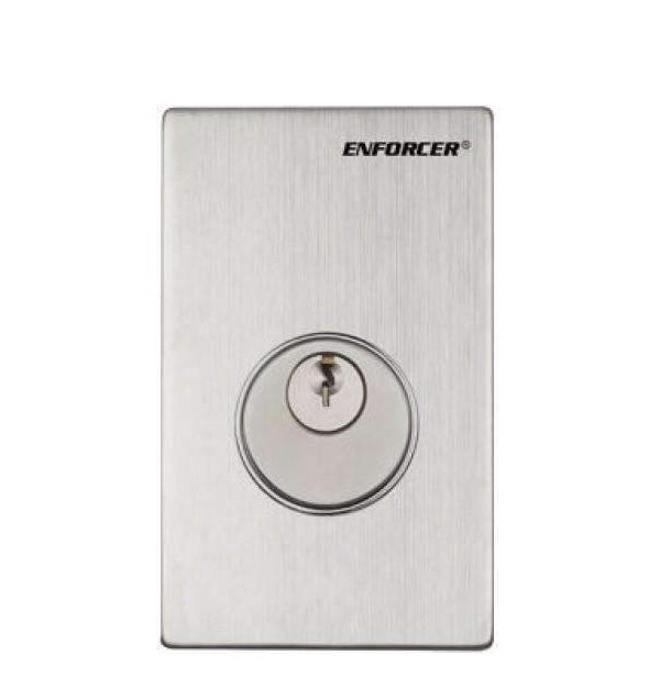 SECO-LARM - MORTISE CYLINDER KEY SWITCH - MAINTAINED 