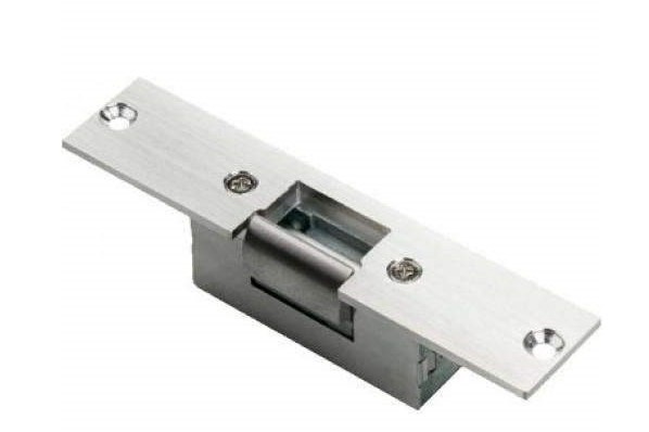SECO-LARM - ELECTRIC DOOR STRIKE - WOOD DOORS - REVERSIBLE - SYMMECTRIC - FAIL-SECURE - 8 ~ 16 VAC / 12 VDC - UL LISTED 
