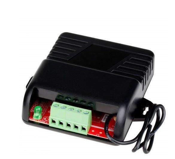 SECO-LARM - 1 CHANNEL RF RECEIVER - 11 ~ 24 VAC/VDC 315MHZ - RELAY OUTPUT 