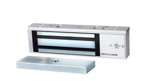SECO-LARM - SINGLE DOOR MAGLOCK - 1200LB HOLDING FORCE - BOND SENSOR - STATUS LED - UL LISTED 