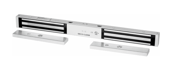 SECO-LARM - DOUBLE DOOR MAGLOCK - 600LB HOLDING FORCE PER DOOR - UL LISTED 