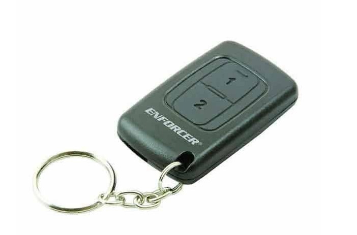 SECO-LARM - 315MHZ PENDANT RF TRANSMITTER W/ 2 BUTTONS - 3 CHANNELS - PRE-CODED