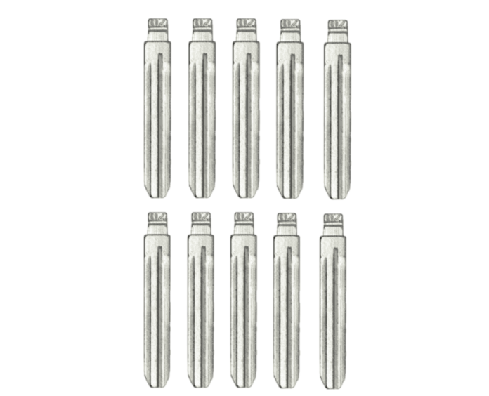 (10 PACK) TOYOTA TR47 BLADE 02# FOR XHORSE & KEYDIY UNIVERSAL REMOTES