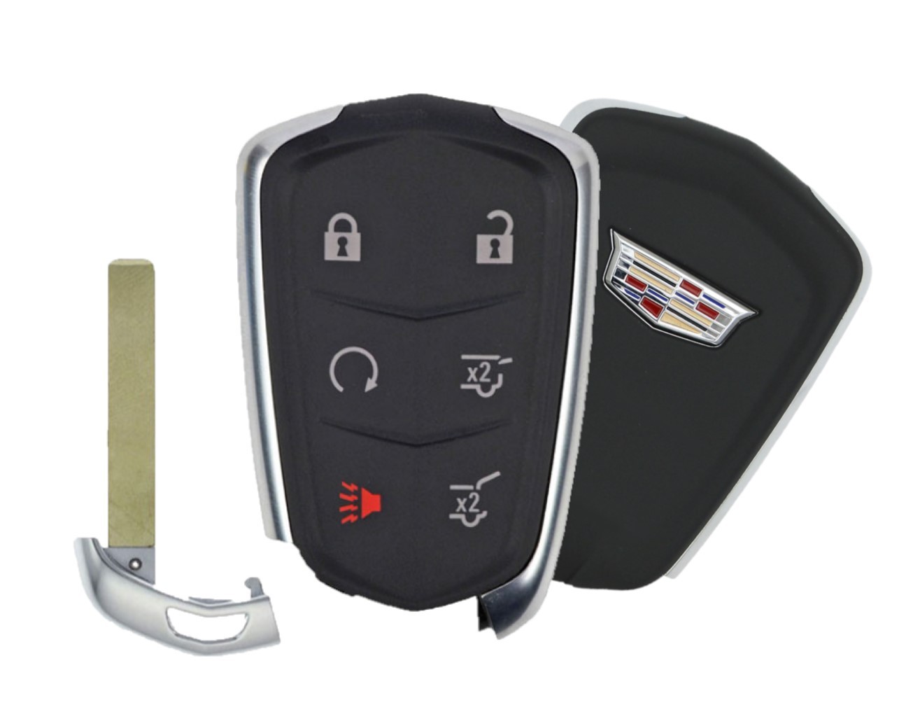 2015-2018 CADILLAC ESCALADE SMART KEY 6B HATCH / HATCH GLASS / REMOTE START PN 13580812 13598511