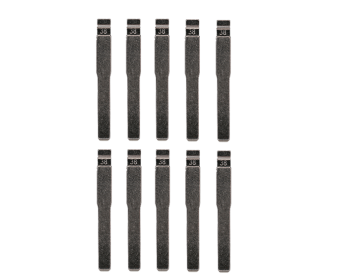 (10 PACK) FORD FOCUS HIGH SECURITY BLADE HU101 38# FOR XHORSE & KEYDIY UNIVERSAL REMOTES