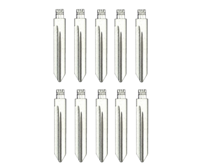 (10 PACK) FORD H75 / FO38 KEY BLADE 19# FOR XHORSE & KEYDIY UNIVERSAL REMOTES