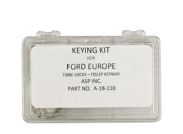 ASP A-18-110 KEYING KIT FOR FORD TIBBE LOCKS FO21P