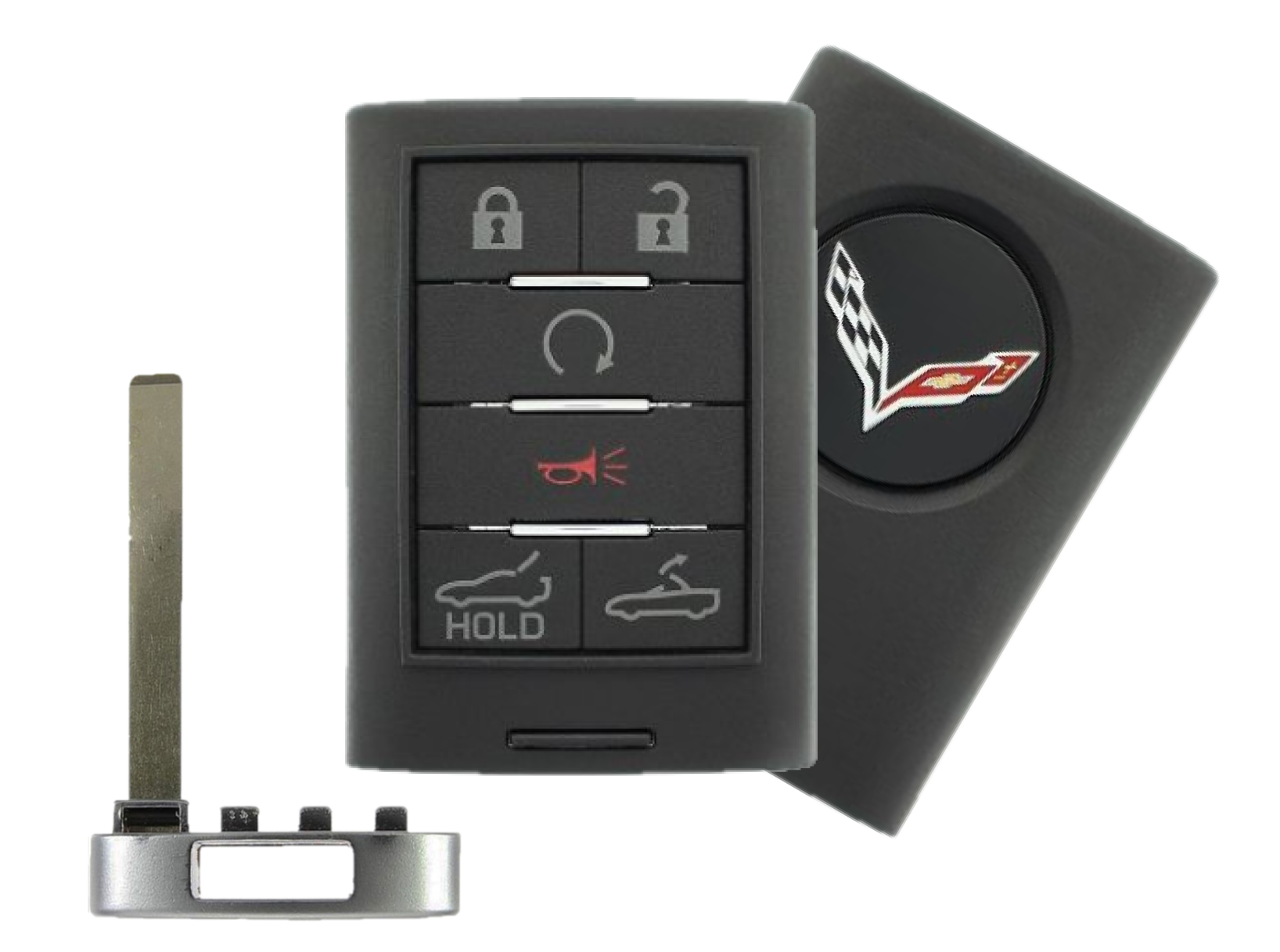 2015-2019 CHEVROLET CORVETTE CONVERTIBLE SMART KEY 6B DROP TOP / TRUNK - PN 22816266