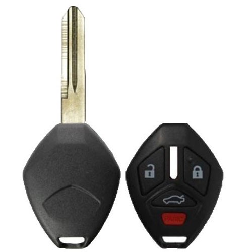 4 BUTTON SHELL FOR MITSUBISHI REMOTE HEAD KEYS MIT9 MIT6