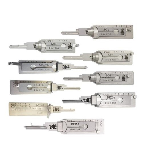 ORIGINAL LISHI COMPLETE BUNDLE RESIDENTIAL TOOLS KW1 / KW1-L / KW5 / SC1 / SC1-L / SC4 / SC4-L / BE2-6 / BE2-7