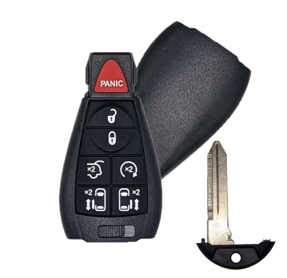 REPLACEMENT 2008-2019 DODGE / CHRYSLER  7 BUTTON FOBIK PROXIMITY