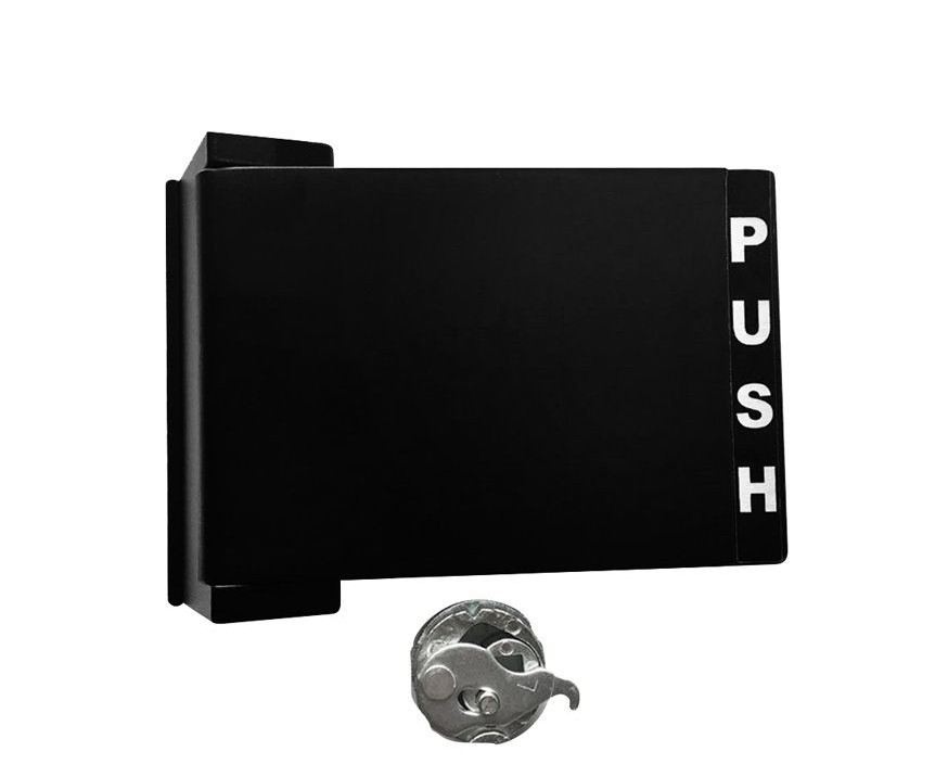 ADIR - NARROW STILE MORTISE REVERSIBLE LOCK PADDLE HANDLE- RIGHT HANDED (DURANODIC FINISH) (MADE IN TAIWAN)