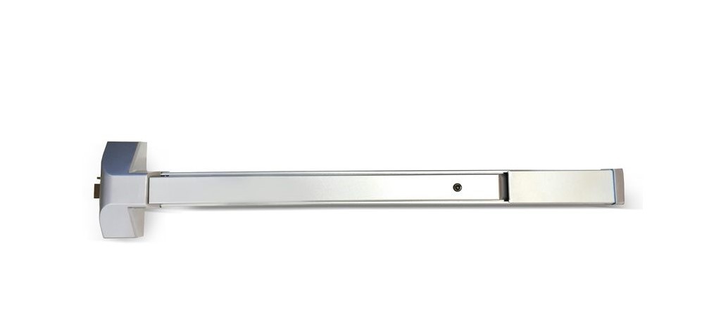 ADIR - PANIC BAR EXIT DEVICE - ALUMINUM FINISH - FITS DOORS 30"-36" WIDE