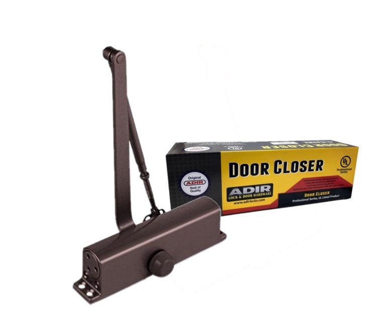 ADIR - DOOR CLOSER- #2 DURANODIC - ADJUSTABLE 2 VALVE MECHANISM- UL LISTED - 25-40KG/55-88LB (MADE IN KOREA)