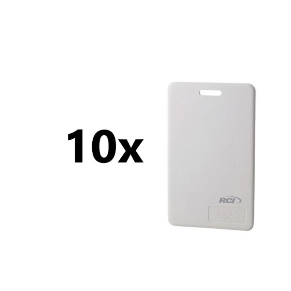 (10 PACK) RCI 1326R CLAMSHELL PROXIMITY CARD 