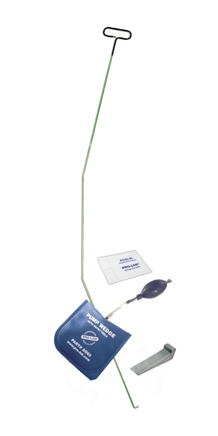 PRO-LOK - 4 PIECE EXTRA LENGTH LONG ARM CAR OPENING TOOL KIT 