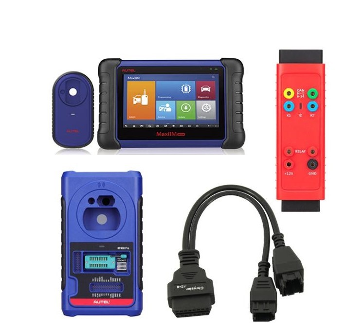 AUTEL MAXIIM IM508 AUTO KEY PROGRAMMER TOOL + XP400PRO + G-BOX2 + CHY 12+8 CABLE - BUNDLE SPECIAL