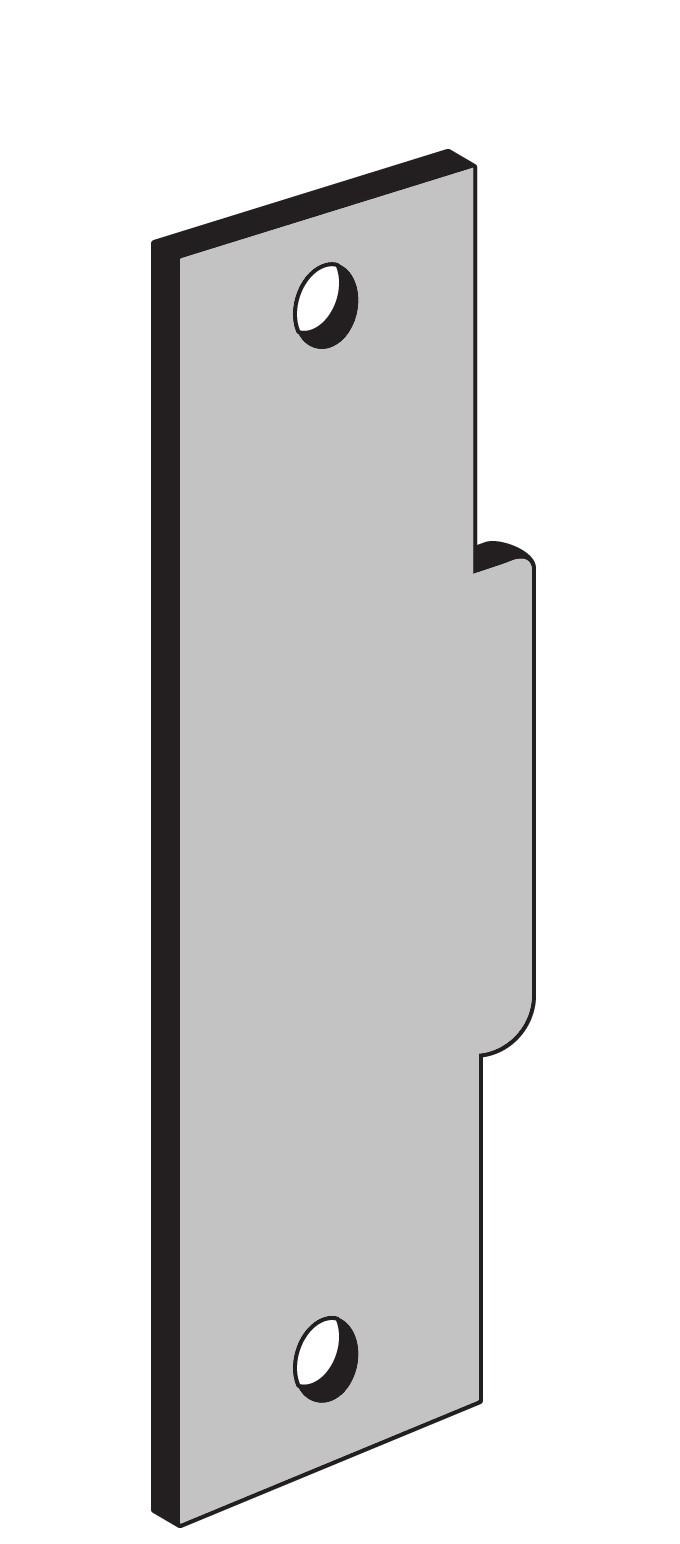 ENTRY ARMOR - 4 7/8" X 1 1/4" FILLER PLATE (PRIME COAT)