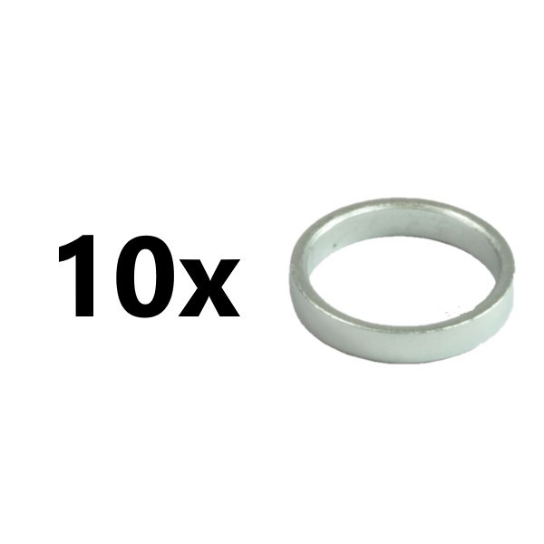 (10 PACK) GMS 1/4 COLLAR 11 BLOCKING RING FOR FOR MORTISE CYLINDERS US26D