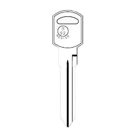 (10 PACK) GM B92 / P1109 MECHANICAL KEY - JMA GM-36E
