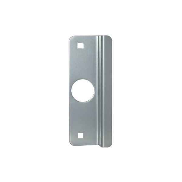 DON-JO LP-307 LATCH PROTECTOR FOR ALUMINUM ENTRANCE DOORS (SILVER COATED)