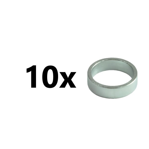 (10 PACK) GMS COLLAR 12 3/8" BLOCKING RING FOR MORTISE CYLINDERS 