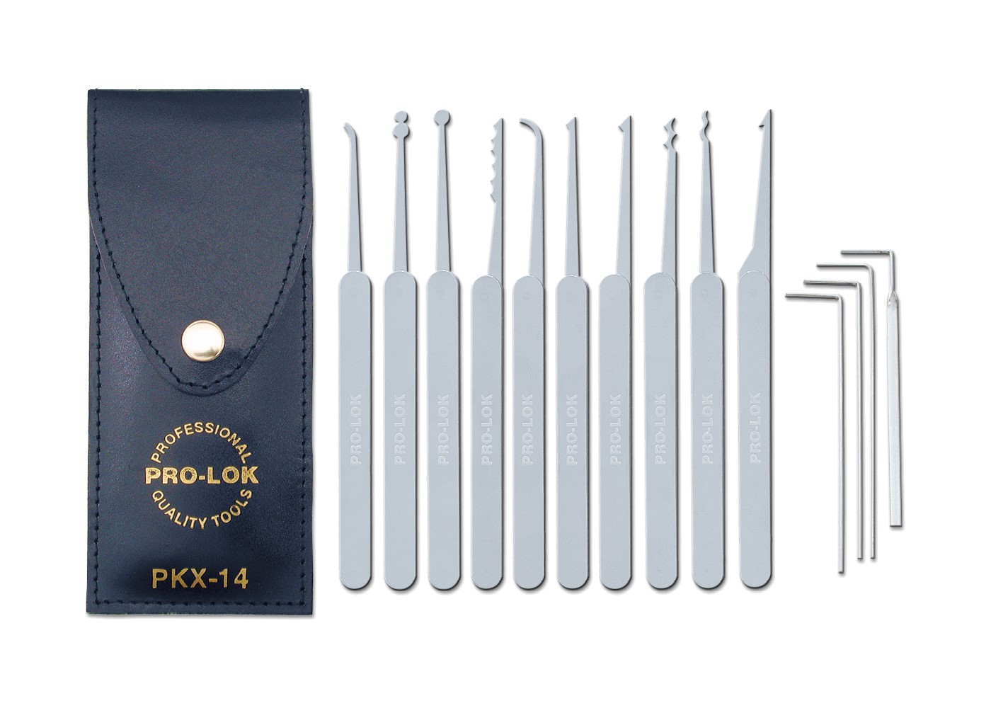 PRO-LOK - 14 PIECE PICK SET WITH CASE