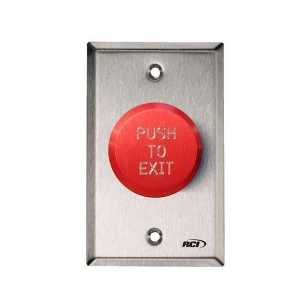 RCI 991R-PTD32D PNUEMATIC TIME DELAY EXIT PUSHBUTTON