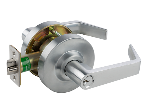 ARROW QL82 STOREROOM CYLINDRICAL LEVER LOCK (CHROME)