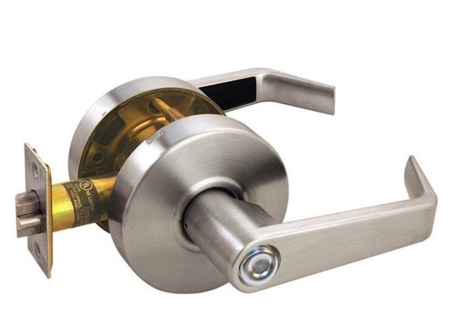 ARROW RL02 PRIVACY CYLINDRICAL LEVER LOCK (BRASS) 