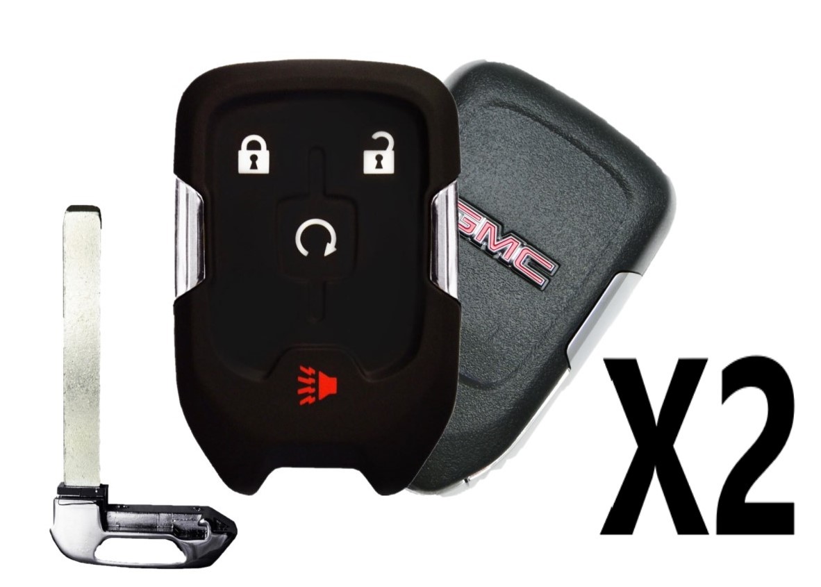 (2 PACK) 2018-2020 GMC TERRAIN SMART KEY 4B REMOTE START - PN 13584512